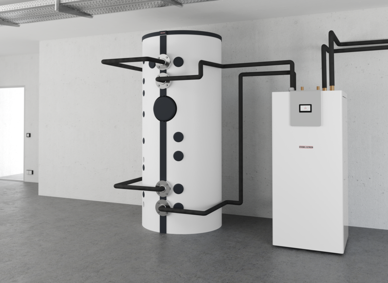 Sole-Wasser-Wärmepumpe WPE-I 33 H 400 Premium