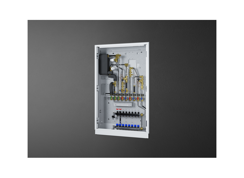 Wohnungsstation 4-Leiter-Strangsystem WS-4L 2 Plus